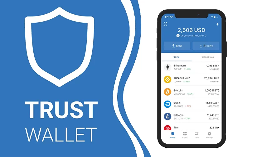 Обзор мультивалютного кошелька Trust Wallet